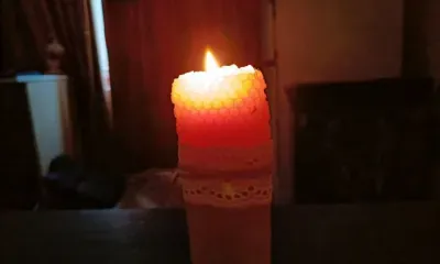 Свеча, оставленная без присмотра, могла привести к пожару в Благовещенске