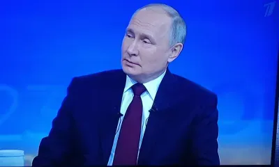 Первый видеовопрос Путину задал участник СВО с передовой