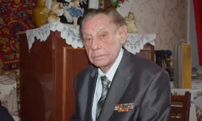 Мэр Тынды приехал к фронтовику в день его рождения 