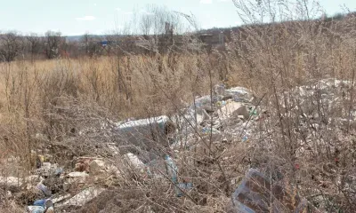 Дым от горящего мусорного полигона испугал жителей города Зеи