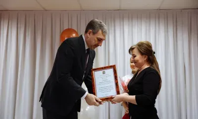 Василий Орлов поздравил с юбилеем коллектив ДГКБ Благовещенска