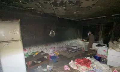 В Прогрессе ребенок нашел зажигалку и устроил пожар в квартире