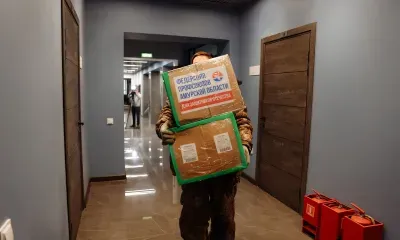 Почти тонну помощи получат бойцы СВО от профсоюзов Амурской области