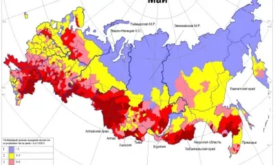 В мае пожарная опасность в Амурской области может быть высокой