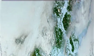 Первый снимок сделал спутник "Метеор-М", запущенный с Восточного