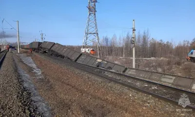 105 человек участвуют в ликвидации схода вагонов в Сковородинском округе
