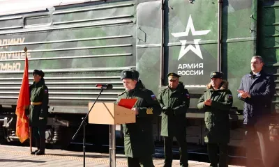 Уникальный поезд Минобороны прибывает в Благовещенск