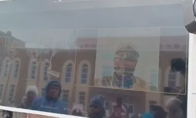 Телемост с участниками СВО состоялся в Тынде на уличной благотворительной акции