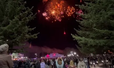 Салют из 450 зарядов прогремел в Белогорске