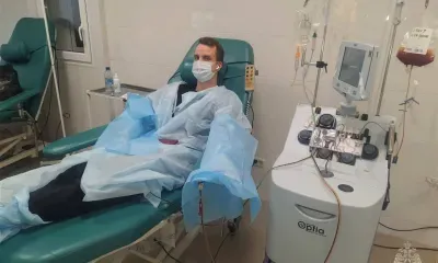 Жизнь ребенка спас пожарный, став для него донором костного мозга