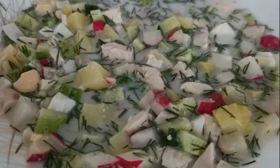 Бюджетную окрошку могут приготовить россияне