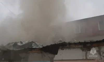 Пожар в сауне Благовещенска тушили 16 человек