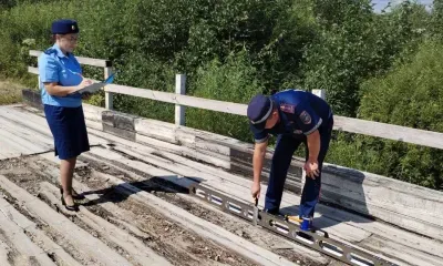 Мосты отремонтировали после вмешательства прокуратуры