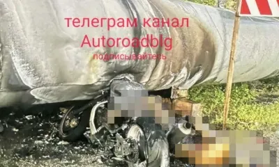 Водитель мотоцикла погиб после наезда на теплотрассу