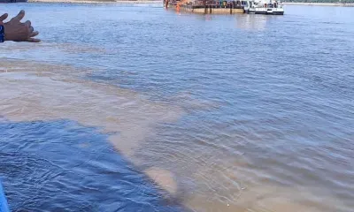 Теплоход Благовещенск-Хэйхэ предположительно сел на мель на китайской стороне