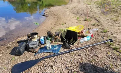 Лопату, весло и кастрюли достали водолазы из водоемов Амурской области