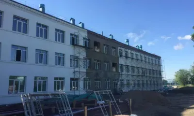 Капремонт школы в Магдагачах выполнен на 15 процентов