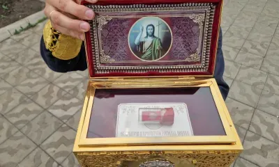 Мощи пророка доставили в храм на территории амурской колонии