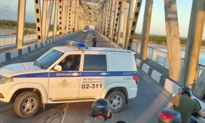 Мост через Зею перекрыли из-за подозрительной сумки