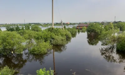 Дамбу прорвало в Приморском крае