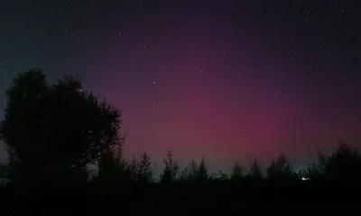 Северное сияние несколько часов наблюдали в Приамурье