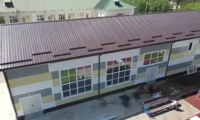 Модульный спортзал подарят амурчанам в новом учебном году