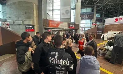 Станцию с высоты птичьего полета увидели школьники Тынды