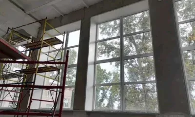 Капремонт продолжается в одной из старейших школ Тамбовского округа