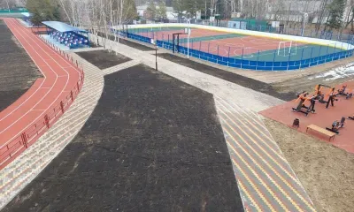 Соревнования областного уровня смогут проводить на обновленном стадионе в Тамбовке