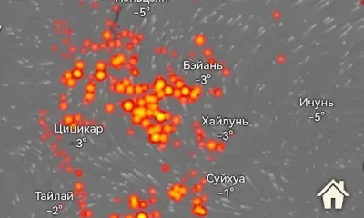 Дым из Китая задержится в Амурской области на два дня