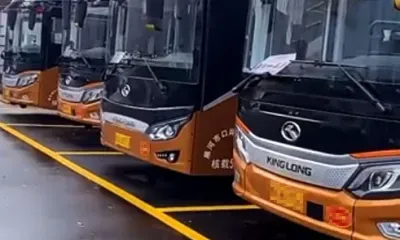 Соцсети: в Хэйхэ подготовили пять автобусов для перевозок по мосту через Амур