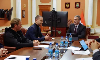 Василий Орлов обсудил с представителями "Сбера" совместные проекты для Приамурья