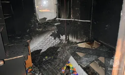 На пожаре в Благовещенске спасли 12 человек