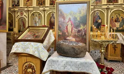Камень с отпечатком стопы Богородицы прибудет в Благовещенск