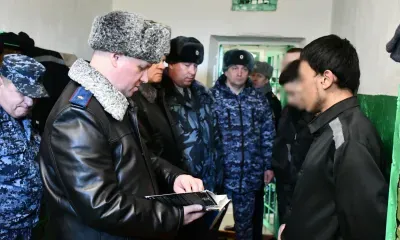 Замдиректора ФСИН пообщался с осужденными в колонии в Амурской области