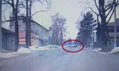 Момент жесткого ДТП в Зее попал на видео