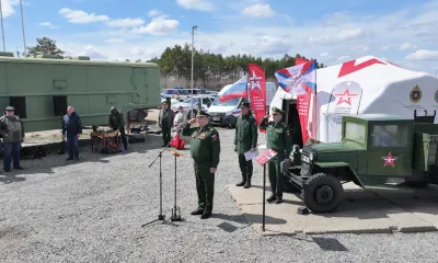 Военная техника и кино в самолете: в Белогорске открылся летний сезон в парке «Патриот»