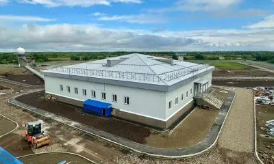 Пункт для космодрома Восточный продолжают строить на Сахалине