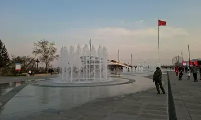 Дату отключения фонтана на площади Ленина в Благовещенске изменили 