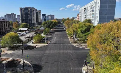 Ремонт на одном из участков улицы Горького почти завершился