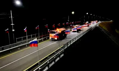 Первые автомобили проехали по путепроводу в поселке Серышево