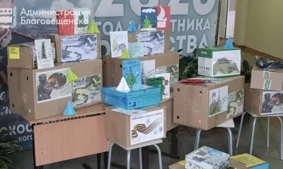 Обереги "нашептыши" сделали школьники и воспитанники Благовещенска для участников СВО