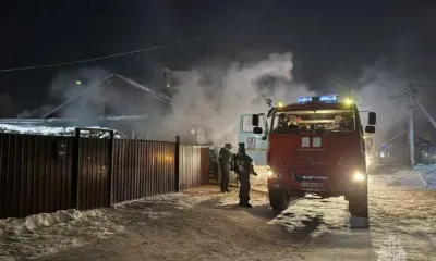 Пожар в квартире накануне тушили огнеборцы в Зее