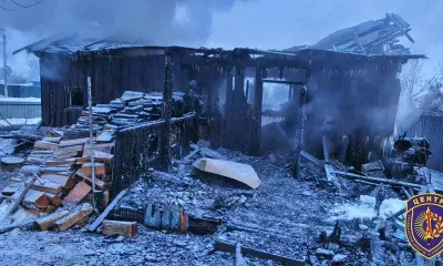 Погиб мужчина при пожаре летней кухни в селе Среднебелая