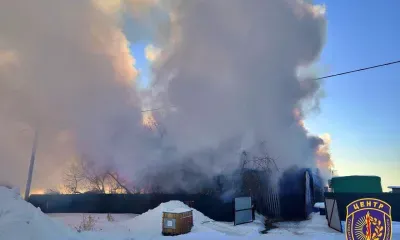 Пшеница и размол сгорели в Тамбовском округе