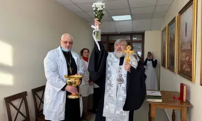 Часовню открыли в Благовещенской городской больнице