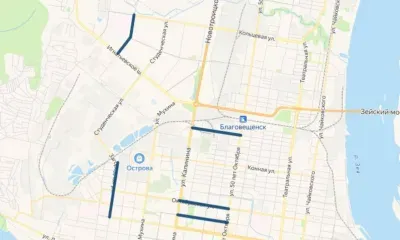 Ремонт дорог: где пройдут работы, рассказали в администрации Благовещенска
