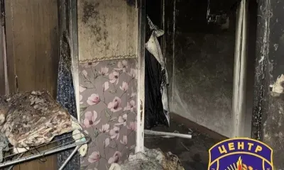 Пенсионерку спасли из горевшей квартиры в Приамурье