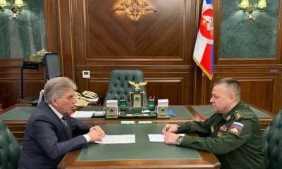 Парк «Патриот» и другие вопросы обсудили замминистра обороны и глава Белогорска в Москве