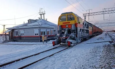 С железнодорожных путей в Забайкалье и Приамурье убрали более 126 тыс. кубометров снега в январе 2026 года